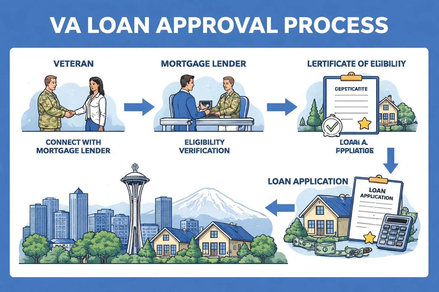 Mortgage Lenders for VA Loans in Seattle (2026)