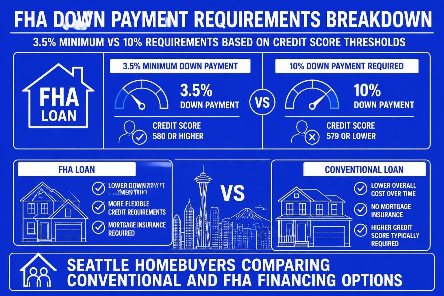 FHA Home Loan Down Payment Guide for Seattle Buyers