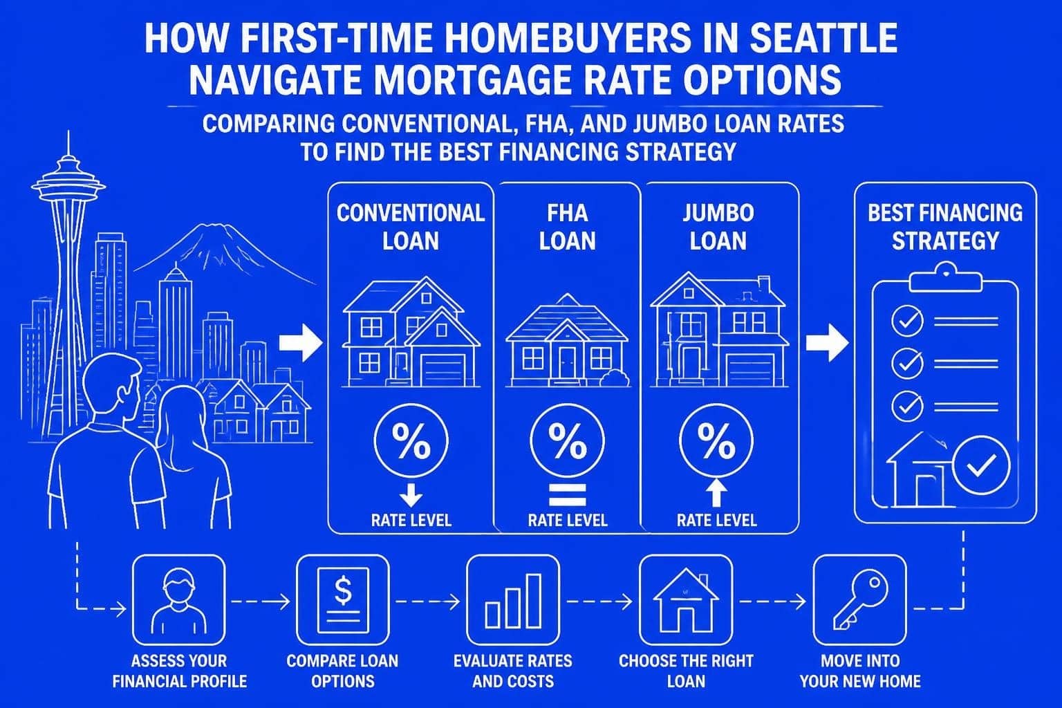 First Time Mortgage Rates in Seattle: 2026 Guide