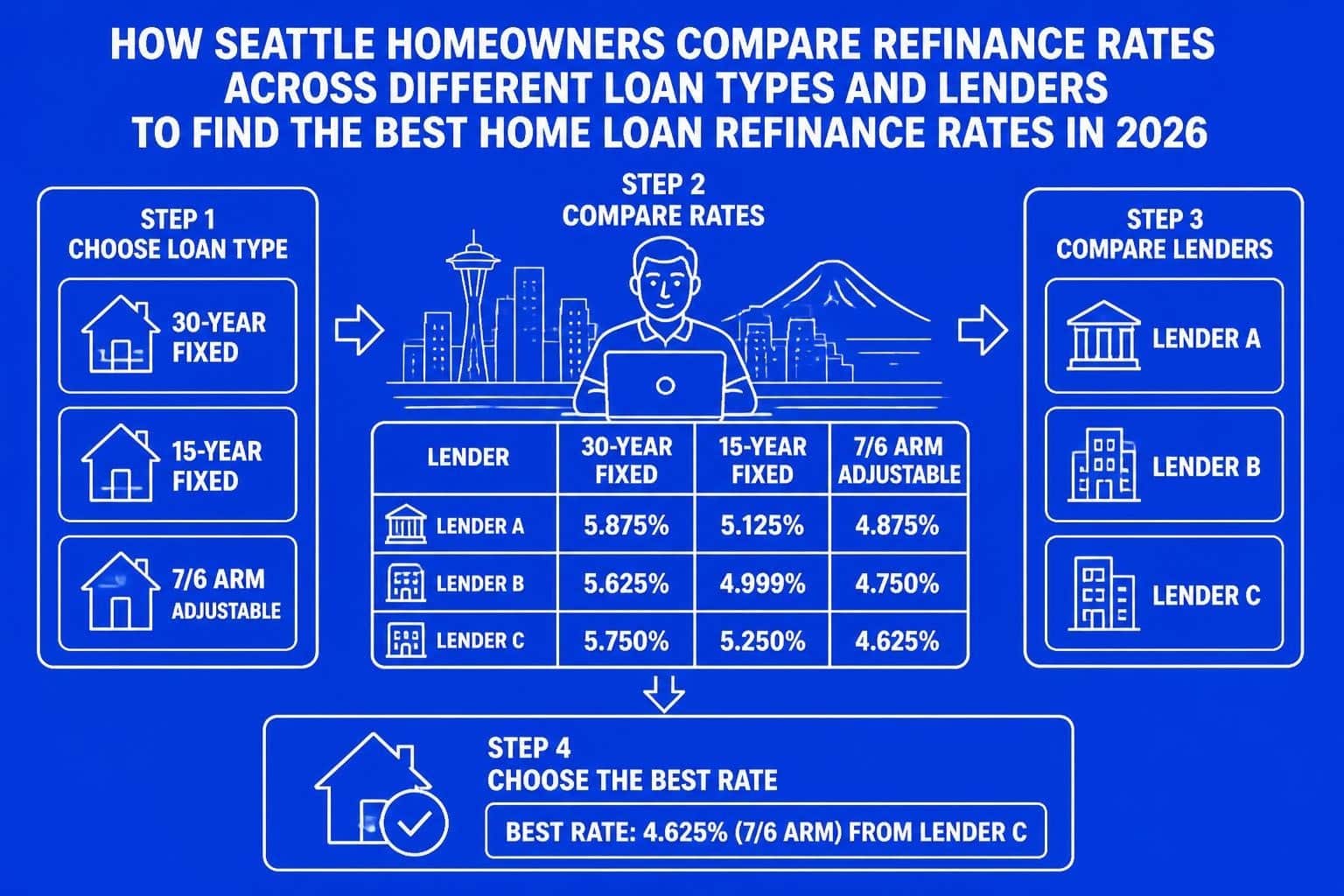 Best Home Loan Refinance Rates in Seattle 2026